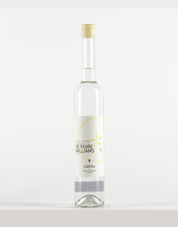 Goutte de Poire Williams "Passerillée" Distillerie Laurent Cazottes 45% Goutte de Poire Williams "Passerillée" Distillerie Laurent Cazottes 45%