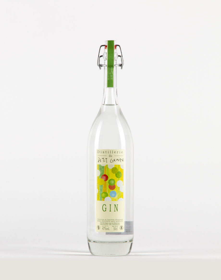 Gin aux agrumes Distillerie du Petit Grain
