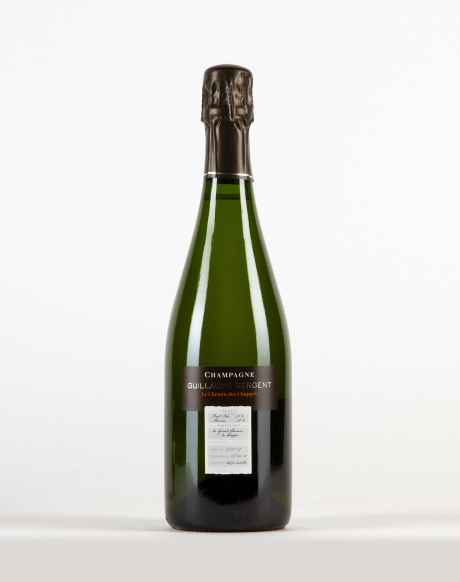 Le Chemin des Chappes Extra Brut NV18 Champagne 1er Cru, Guillaume Sergent
