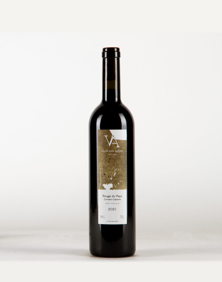 Rouge de Pays « Calcaire » Valais, Domaine Valentina Andrei