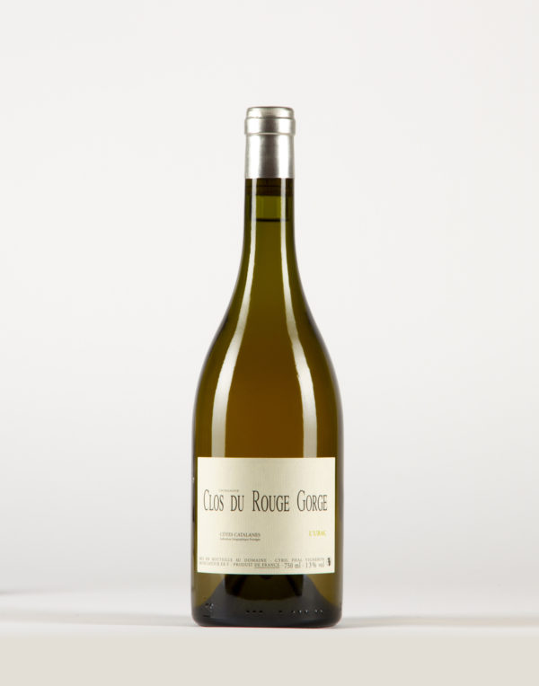 Ubac blanc Côtes Catalanes, Clos du Rouge Gorge Ubac blanc Côtes Catalanes, Clos du Rouge Gorge