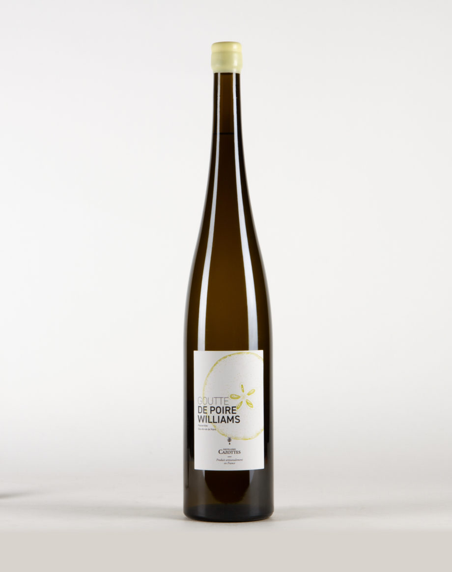 Goutte de Poire Williams Eau de vie de fruit, Distillerie Laurent Cazottes