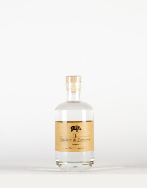 Mirabelle Eau de Vie, Distillerie de Porrentruy