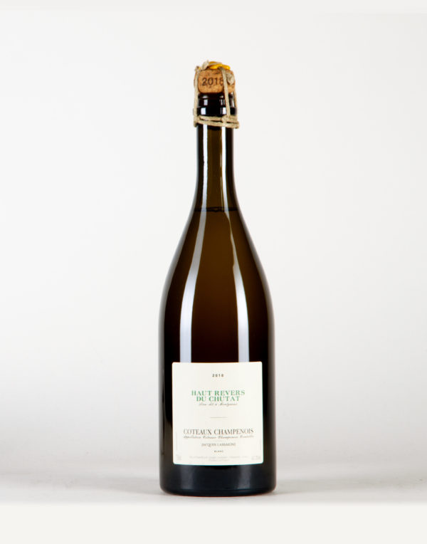 Haut revers du Chutat Côteaux Champenois Blanc Jacques Lassaigne